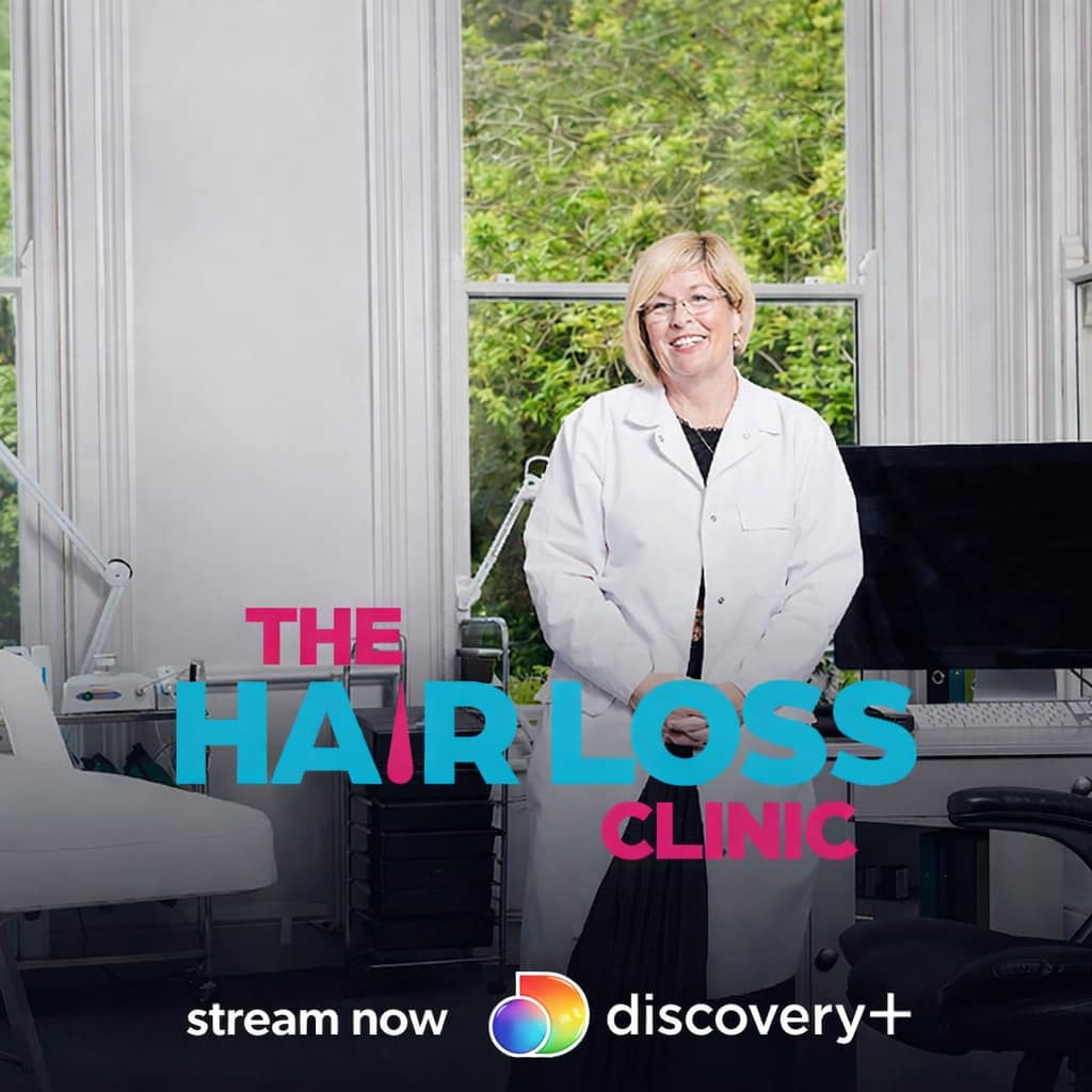 Hair loss clinic promotional image