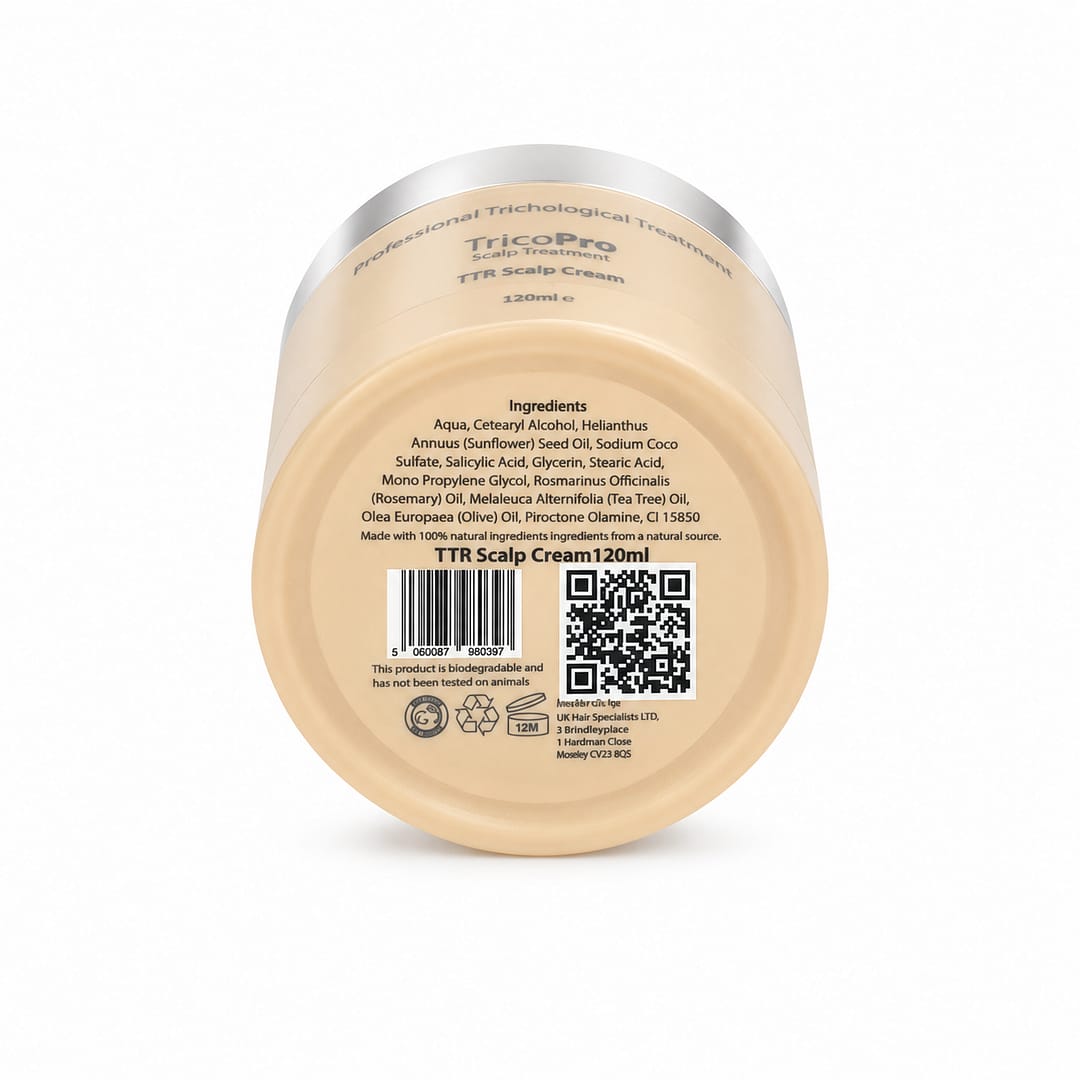 Teatree & Rosemary Scalp Cream (TTR) - Mild Scalp conditions - Image 3